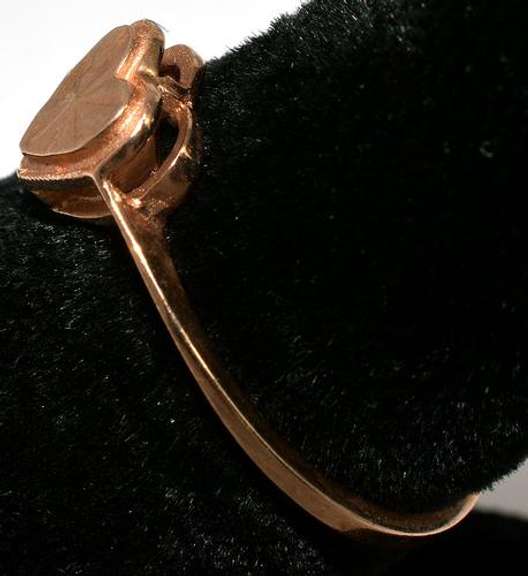 Petite Heart Ring in 14KT Rose Gold