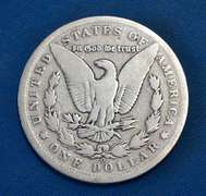 Semi Key 1893-O Morgan Silver Dollar, Circ