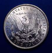 1880-O Morgan Dollar, Slider BU