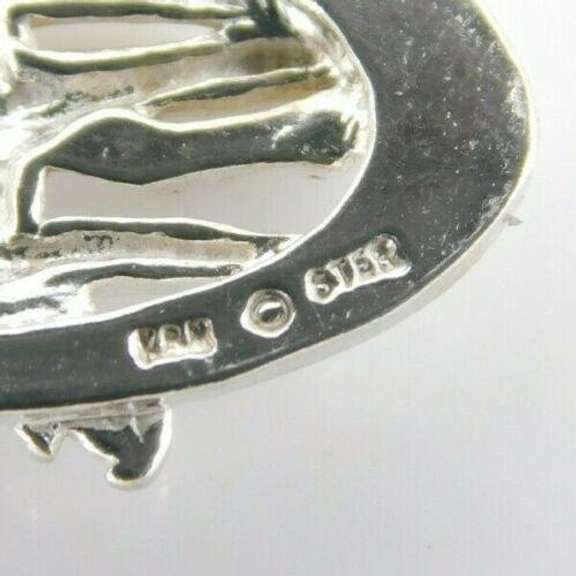 Vintage Sterling Silver Unicorn Pendant