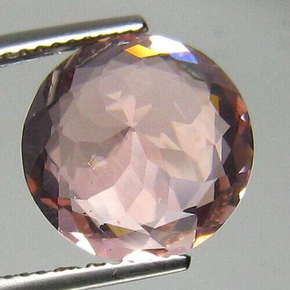 Superb pink 6.03ct untreated Morganite solitaire