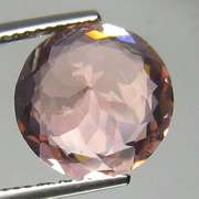 Superb pink 6.03ct untreated Morganite solitaire
