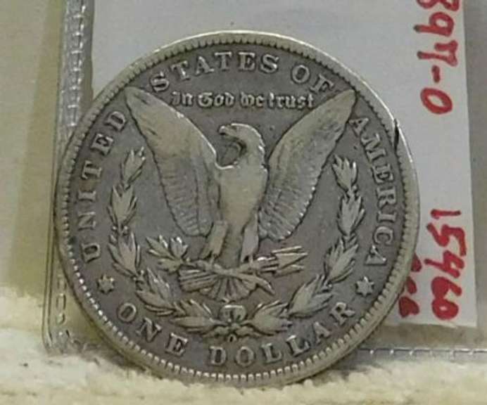 1897-O Morgan  Dollar, circulated, hard date