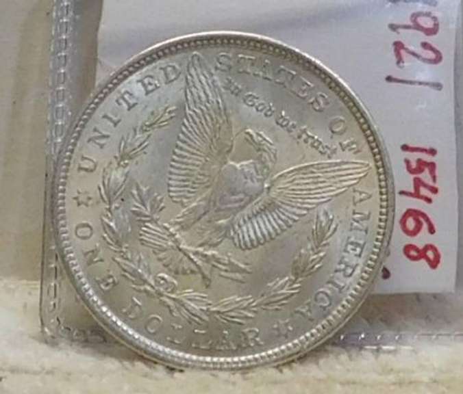 1921 Morgan  Dollar, circulated,