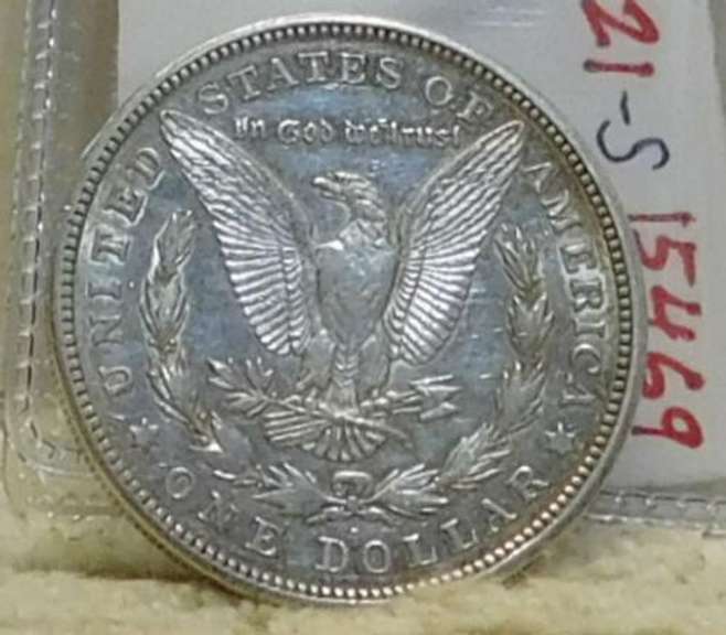 1921 Morgan  Dollar, circulated,