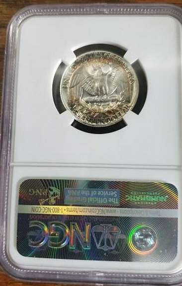 Exceptional Gem++ Proof 1954 Washington Quarter NGC Graded Proof 68!