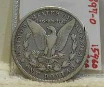1897-O Morgan  Dollar, circulated, hard date