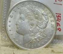 1921 Morgan  Dollar, circulated,