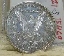 1921 Morgan  Dollar, circulated,