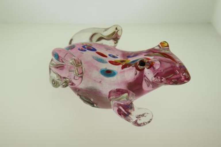 Fantastic Art Deco Art Glass Sculpture
