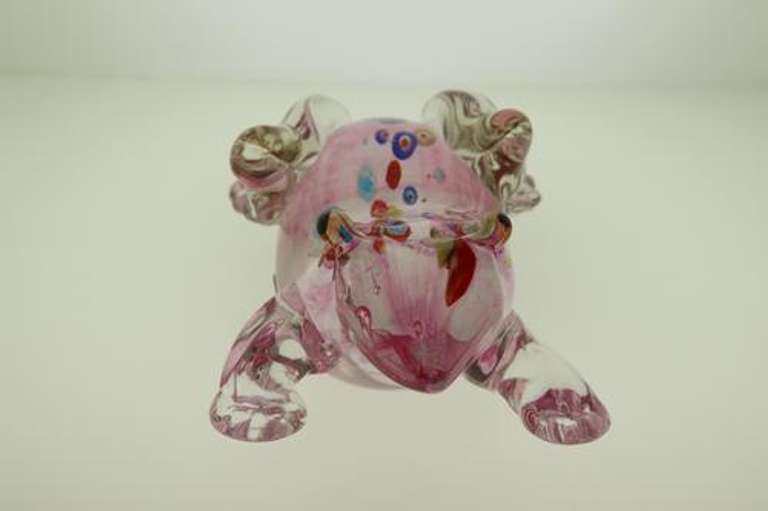 Fantastic Art Deco Art Glass Sculpture