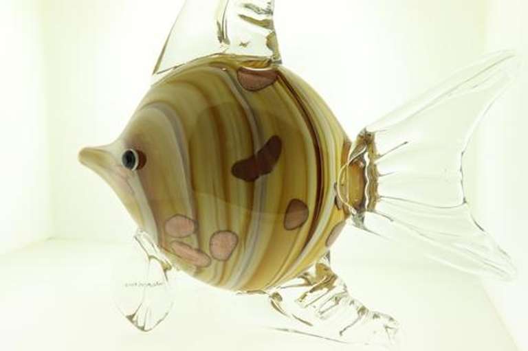 Fantastic Art Deco Art Glass Sculpture