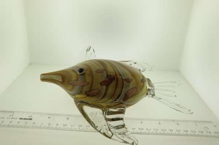 Fantastic Art Deco Art Glass Sculpture