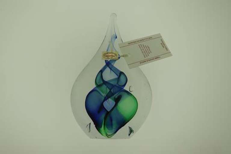 Fantastic Art Deco Art Glass Sculpture