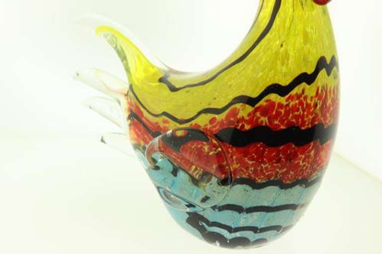 Fantastic Art Deco Art Glass Sculpture