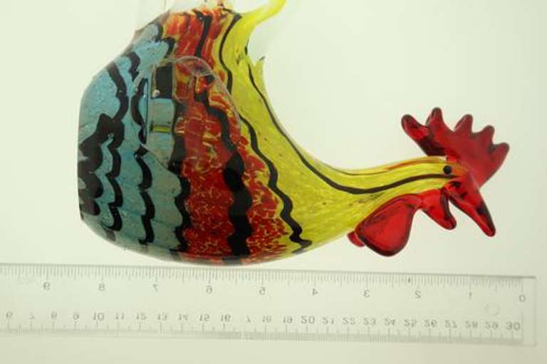 Fantastic Art Deco Art Glass Sculpture