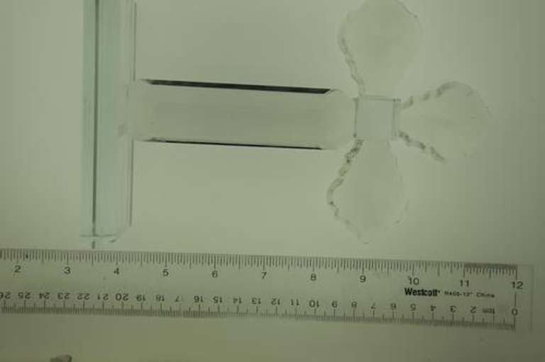 Fantastic Art Deco Art Glass Sculpture