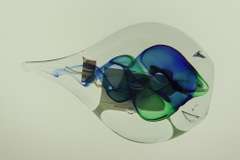 Fantastic Art Deco Art Glass Sculpture