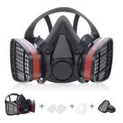 Half Face Gas Respirator Safety Work Filter Dust Mask