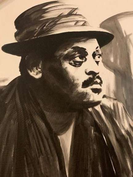 Jazz Musician Ben Webster by Jose Borrell