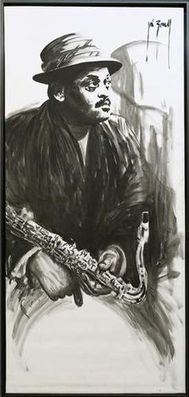 Jazz Musician Ben Webster by Jose Borrell