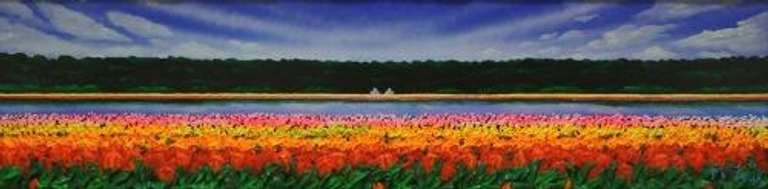 Endless Tulip Fields by Massimo Meda