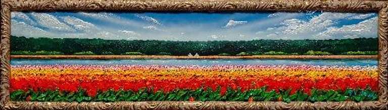 Endless Tulip Fields by Massimo Meda