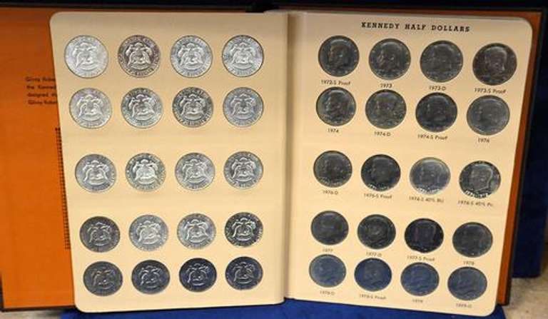 Complete Kennedy Half Dollar Set 1964-1996 BU w Proofs