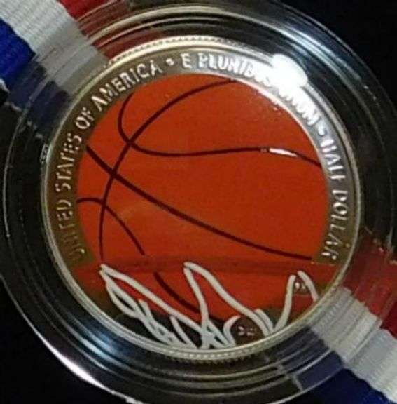 2020 Colorized Basketball Half Dollar Commemorati