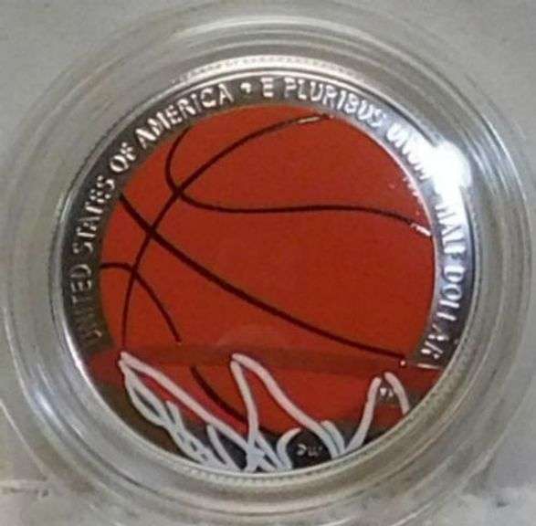 2020 Colorized Basketball Half Dollar Commemorati