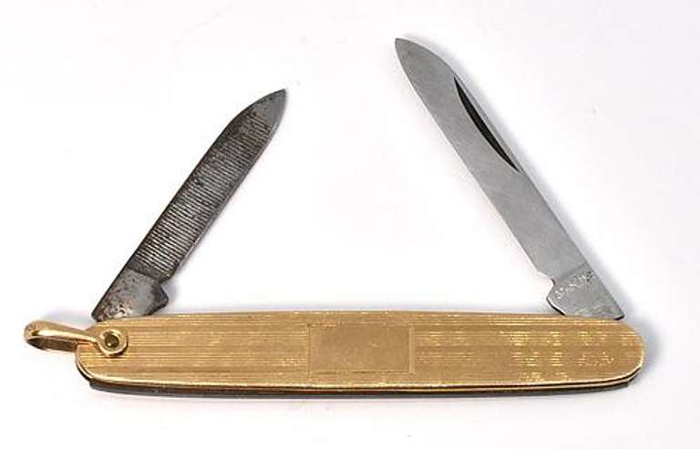 Antique 10k Pocket Knife