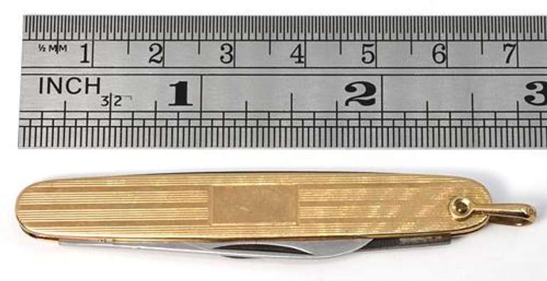 Antique 10k Pocket Knife