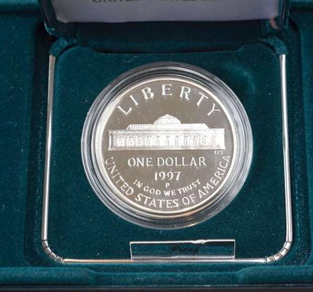 1997 Proof Botanical Garden Commem $ OGP