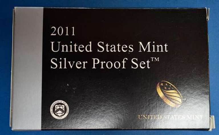 2011 US Silver Proof Set OGP