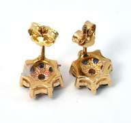 Sapphire and Diamond Earrings