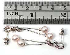 Stylish Pearl Dangle Earrings