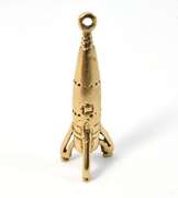 Rocket Charm in 14k YG