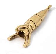 Rocket Charm in 14k YG