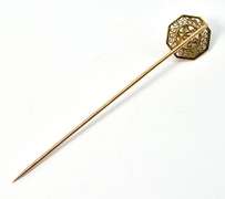 Vintage Filigree Diamond Stickpin