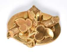 Beautiful Antique Floral Brooch