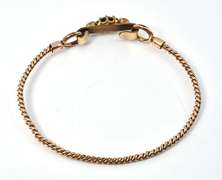 Sweet Antique Gold Filled Bangle
