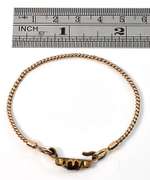 Sweet Antique Gold Filled Bangle