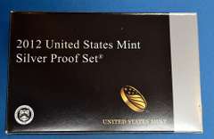2012 US Silver Proof Set OGP