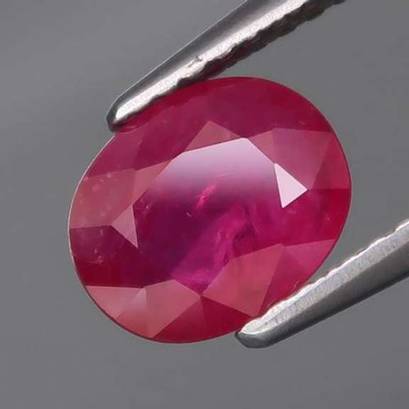 Heated Only! 1.29ct blood red Mozambique Ruby