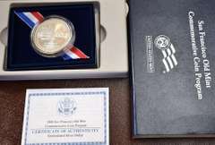 2006 SF Old Mint BU Commem $, OGP