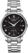 New Mens Mido Swiss Automatic Black Dial a Date Window