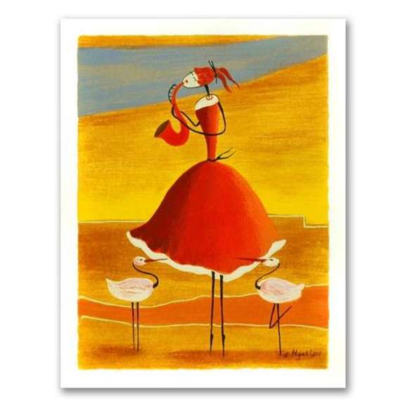 Saxophone Girl by Ester Myatlov