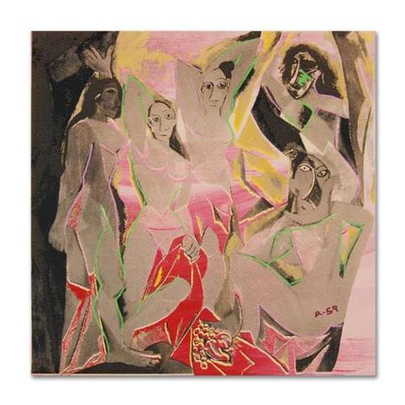 Les Demoiselles d'Avignon byRingo Daniel Funes