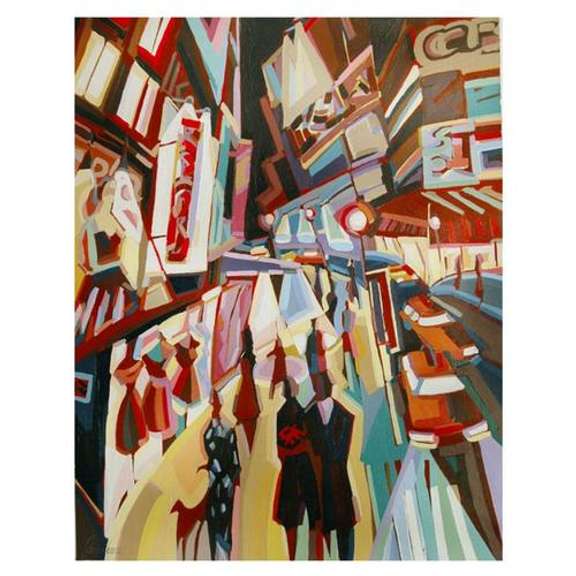 Broadway Lights by Natalie Rozenbaum