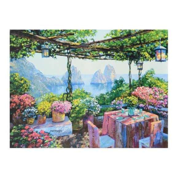 Table For Two, Capri by Behrens (1933-2014)
